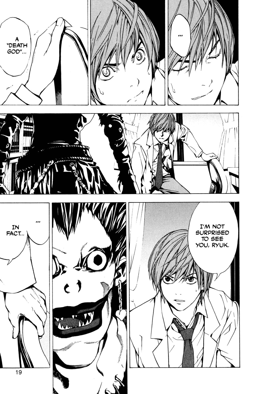 Read Death Note chapter 1 image 18 on Lezhin