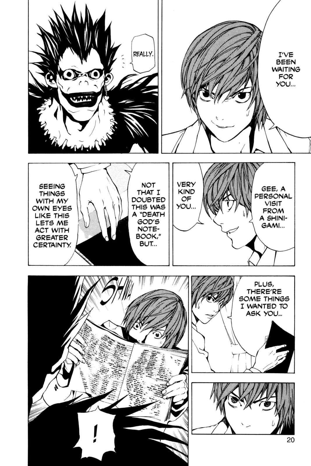 Read Death Note chapter 1 image 19 on Lezhin