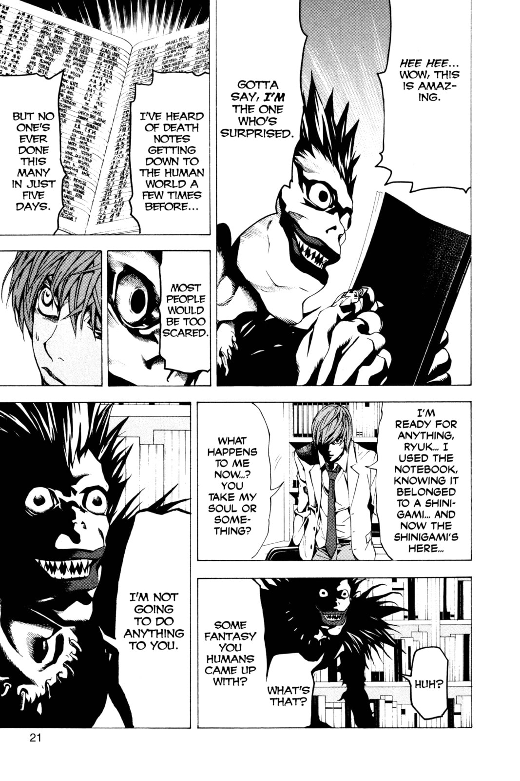 Read Death Note chapter 1 image 20 on Lezhin