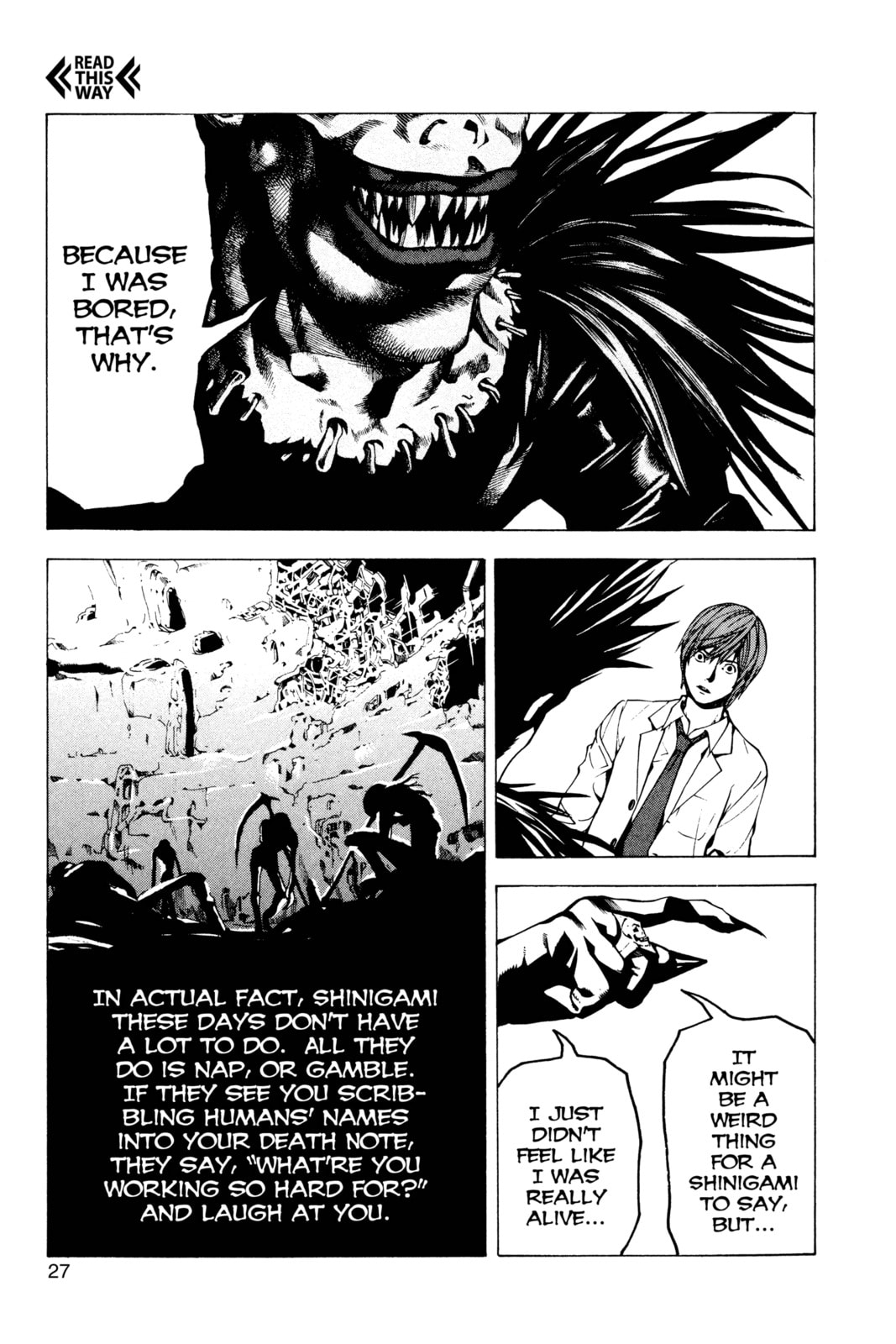 Read Death Note chapter 1 image 26 on Lezhin
