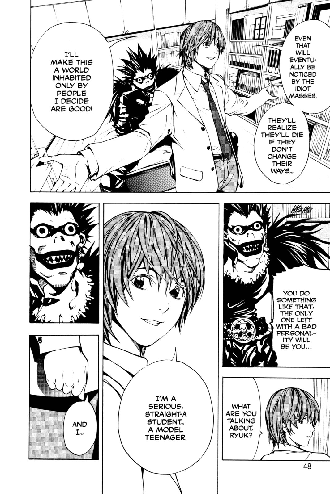 Read Death Note chapter 1 image 47 on Lezhin