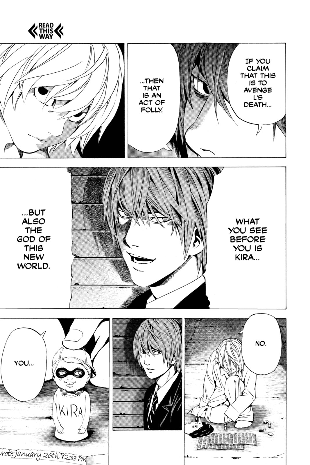 Read Death Note chapter 105 image 12 on Lezhin