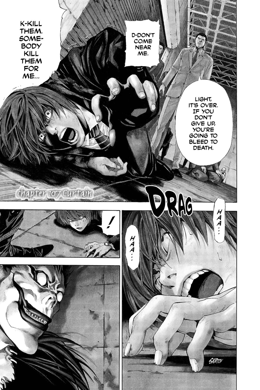 Read Death Note chapter 107 image 1 on Lezhin