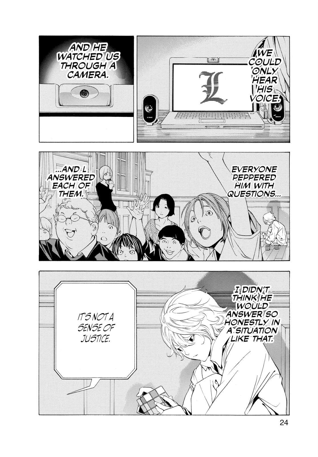 Read Death Note chapter 108.1 image 24 on Lezhin