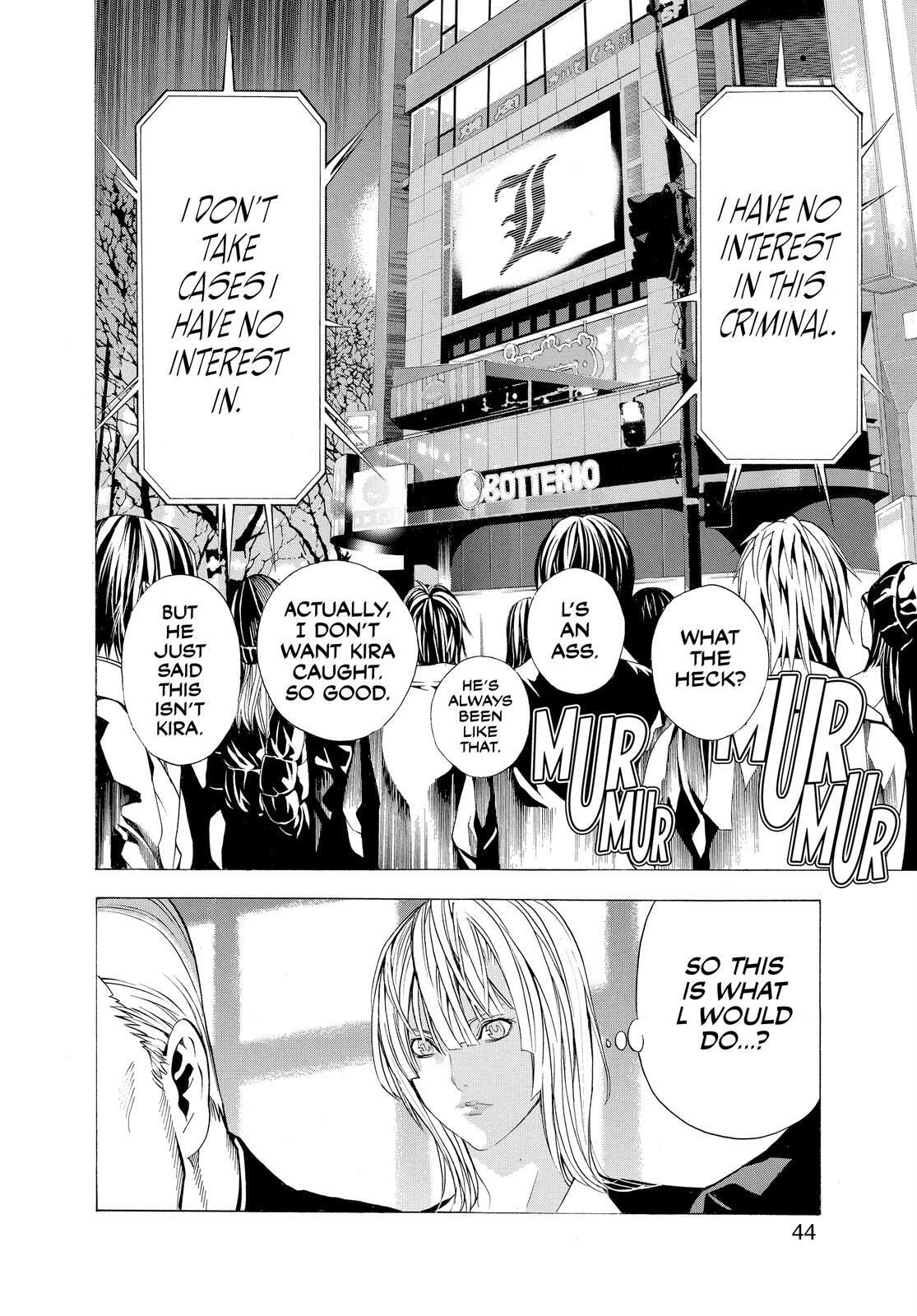 Read Death Note chapter 108.1 image 44 on Lezhin