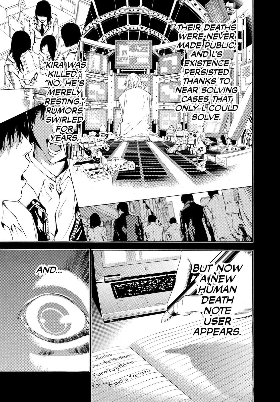 Read Death Note chapter 108.1 image 9 on Lezhin