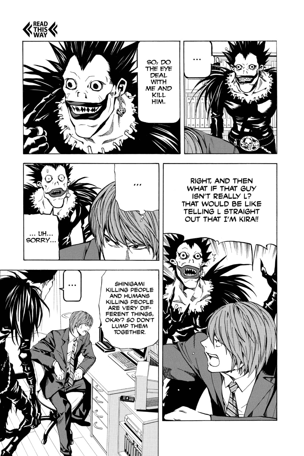 Read Death Note chapter 19 image 14 on Lezhin