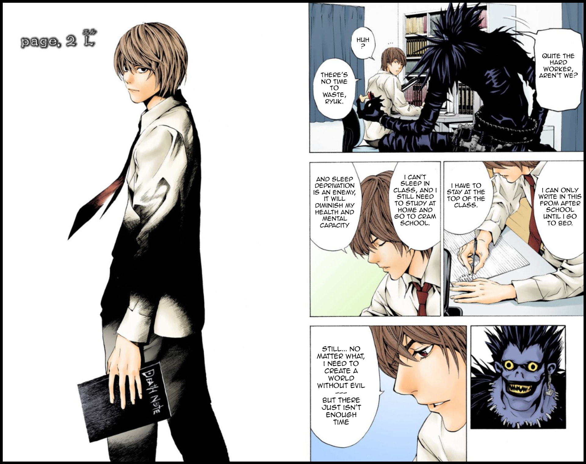 Read Death Note chapter 2.1 image 0 on Lezhin