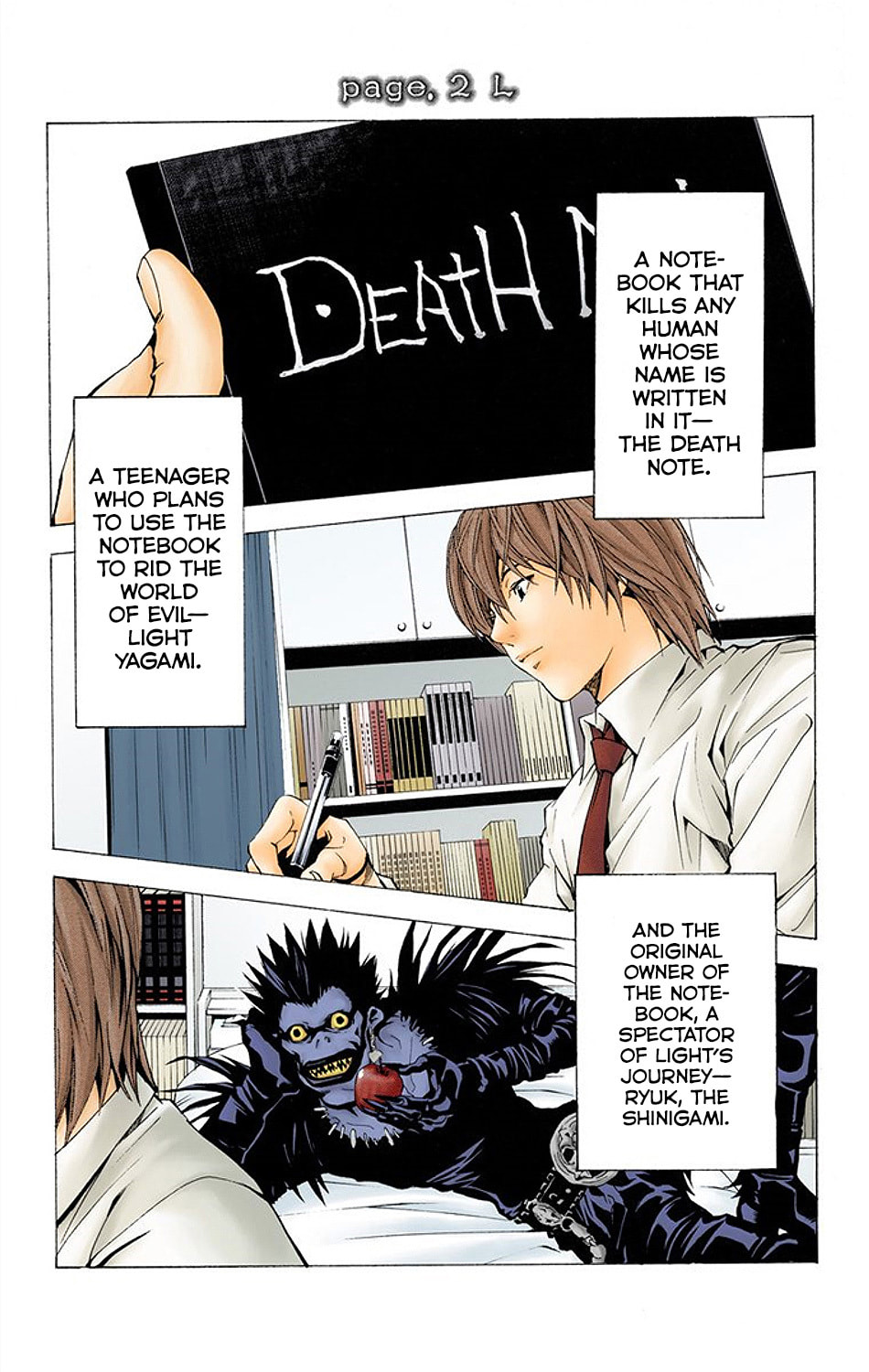 Read Death Note chapter 2.2 image 0 on Lezhin