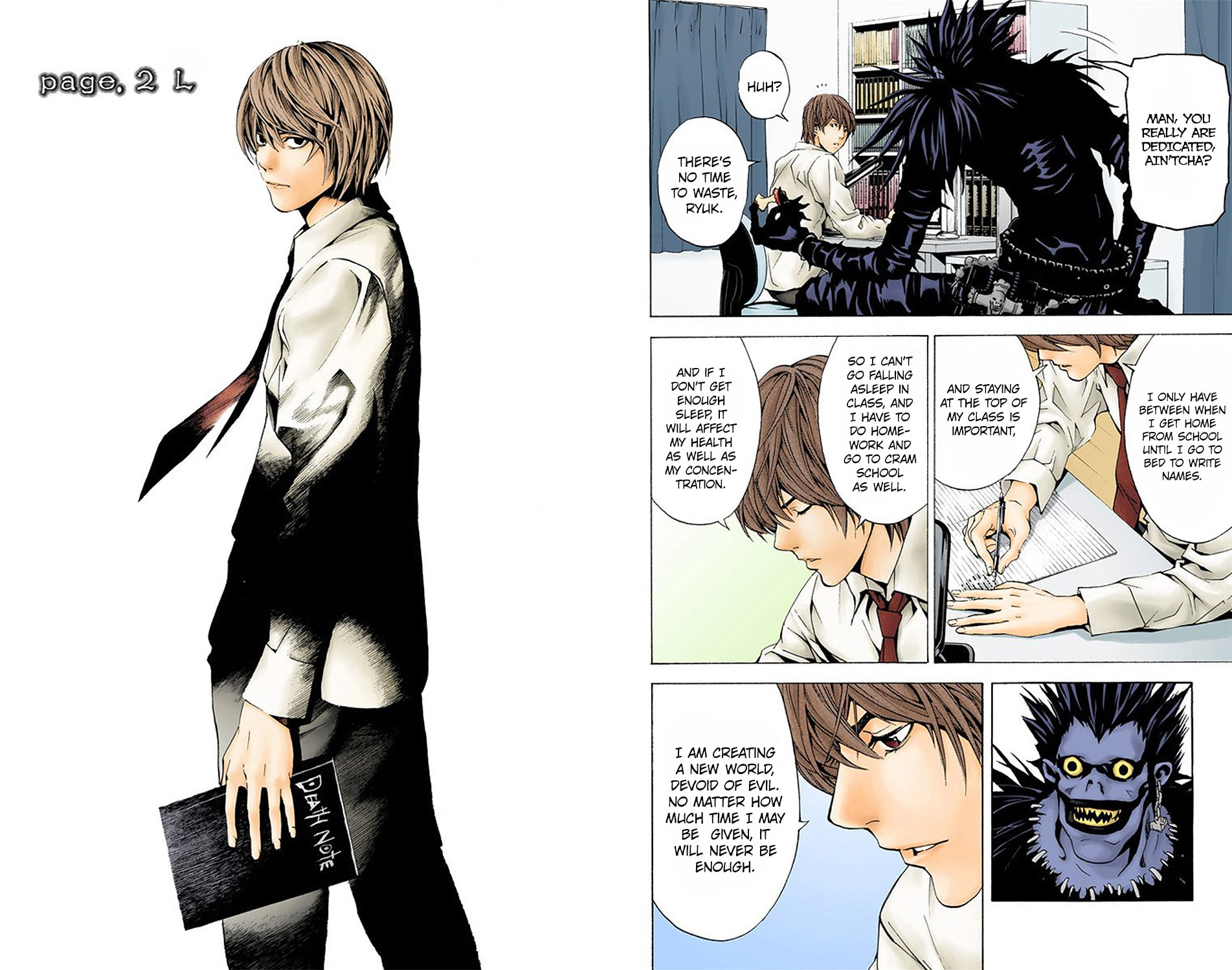 Read Death Note chapter 2.2 image 1 on Lezhin