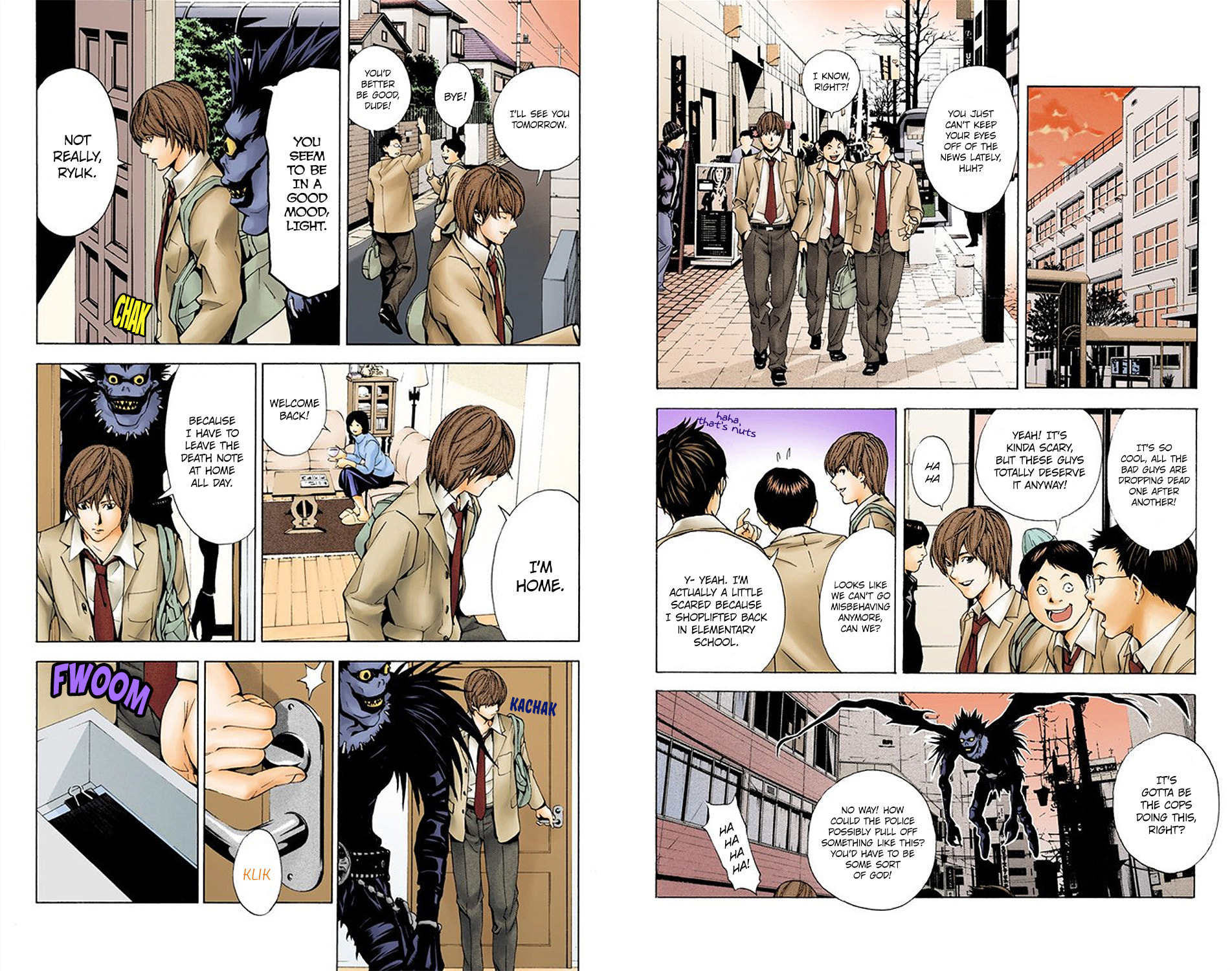 Read Death Note chapter 2.2 image 5 on Lezhin