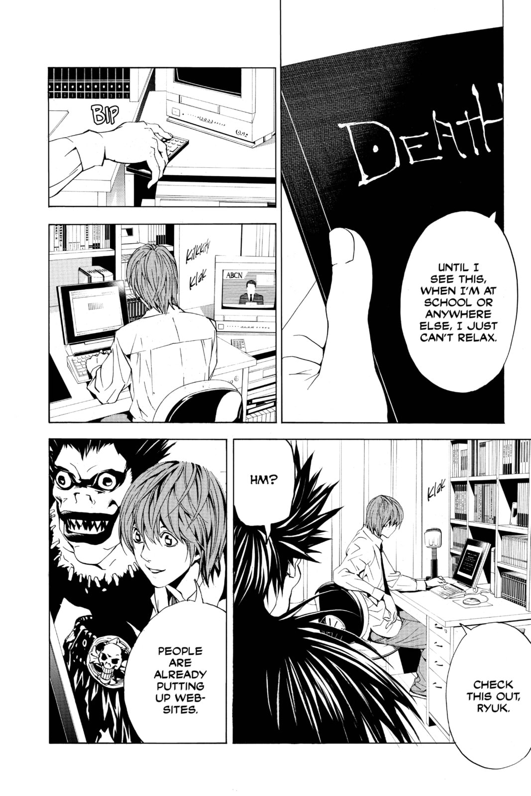 Read Death Note chapter 2 image 11 on Lezhin