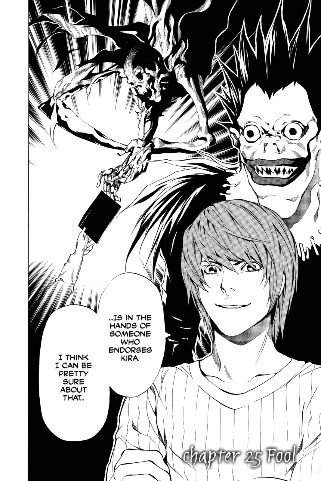 Read Death Note chapter 25 image 1 on Lezhin