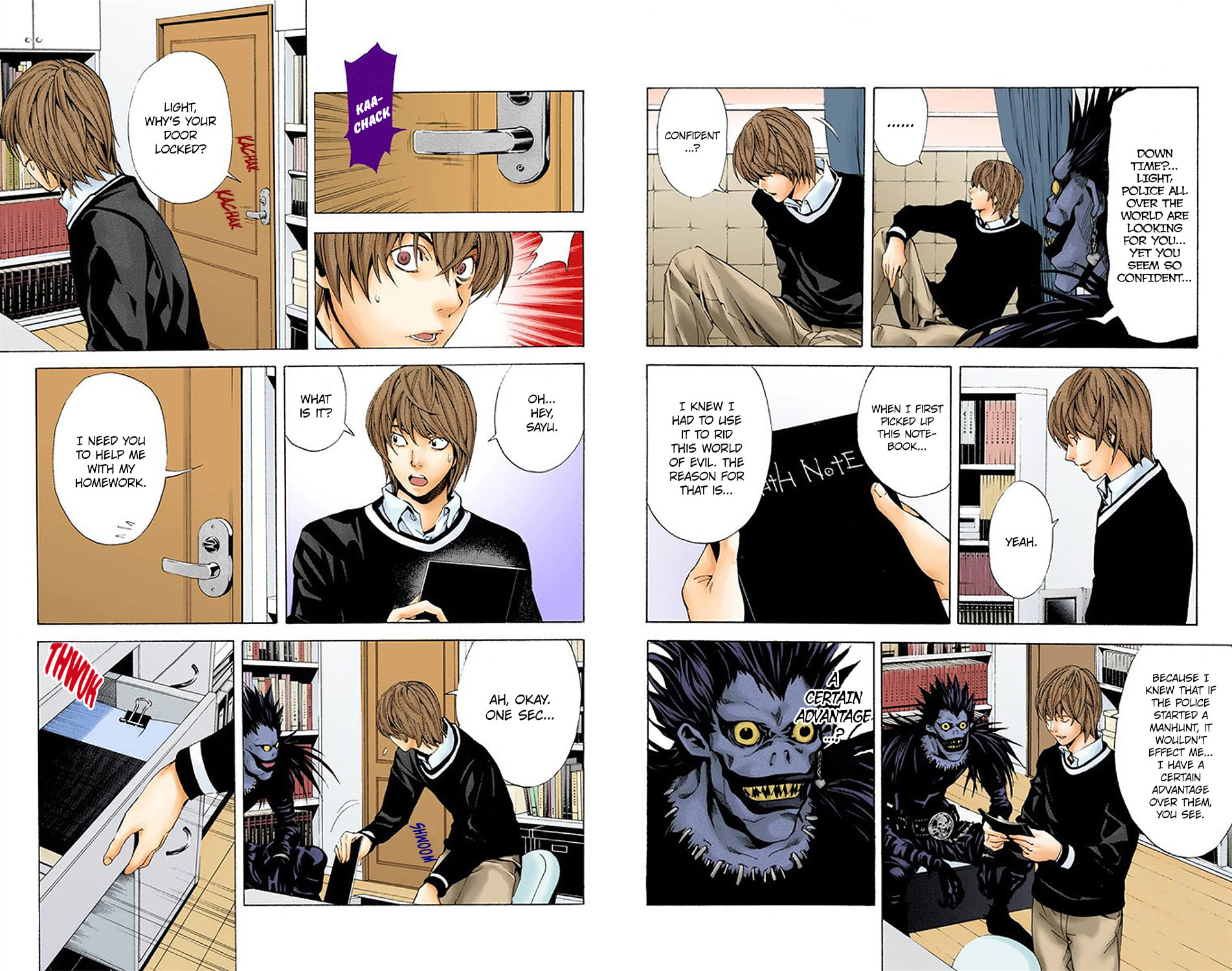 Read Death Note chapter 3.1 image 3 on Lezhin