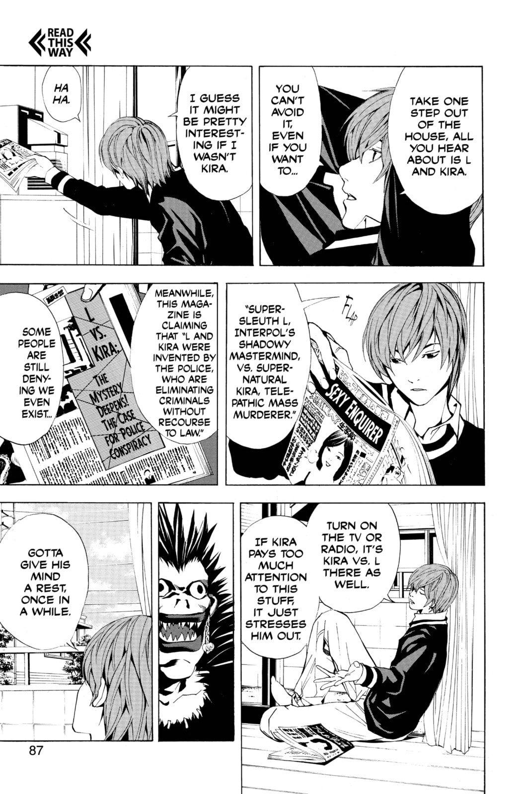 Read Death Note chapter 3 image 4 on Lezhin
