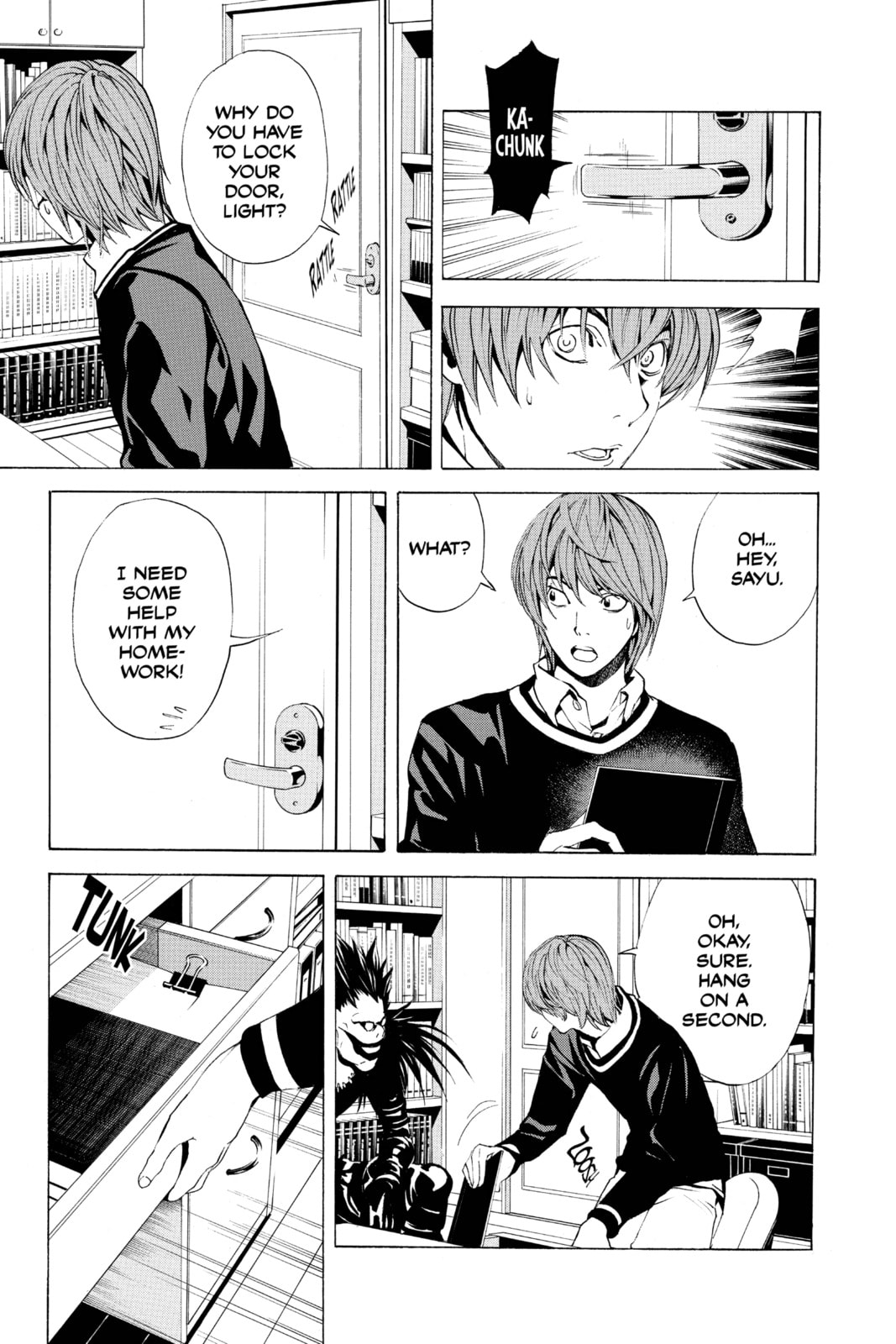 Read Death Note chapter 3 image 6 on Lezhin