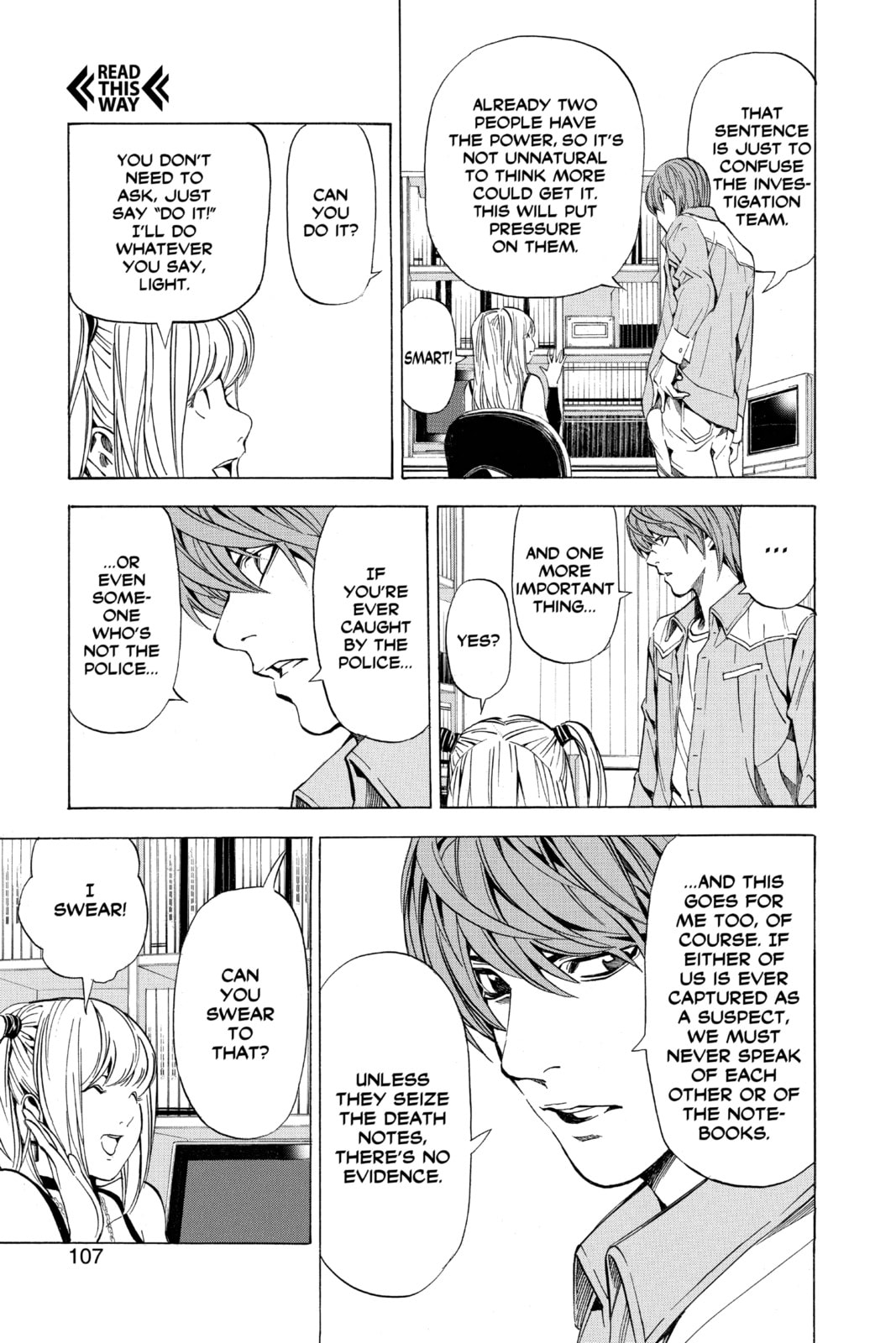 Read Death Note chapter 30 image 10 on Lezhin