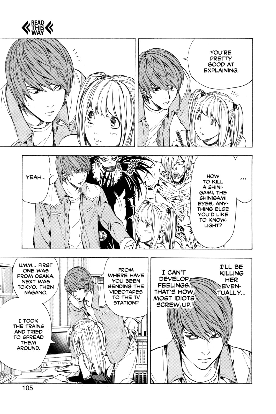 Read Death Note chapter 30 image 8 on Lezhin