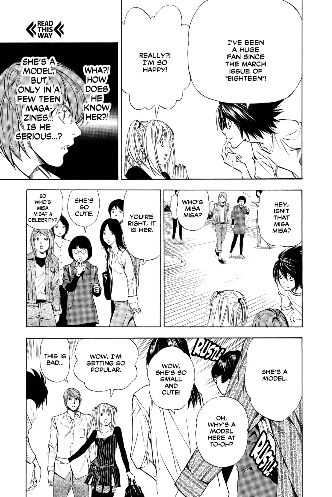 Read Death Note chapter 32 image 16 on Lezhin