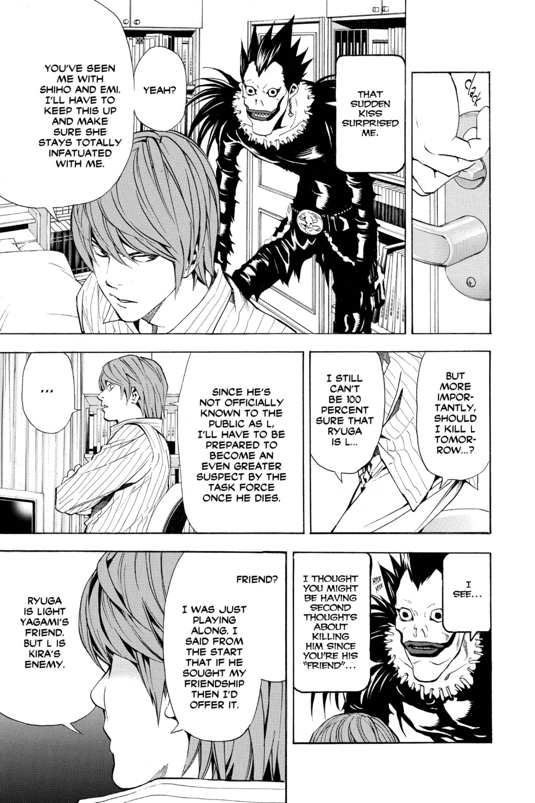 Read Death Note chapter 32 image 4 on Lezhin