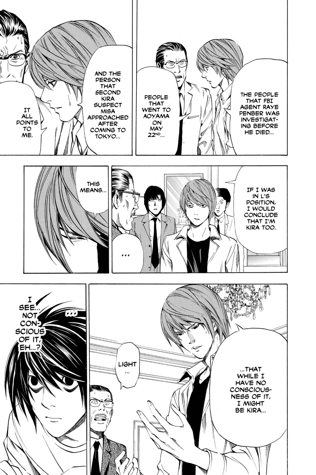 Read Death Note chapter 34 image 12 on Lezhin