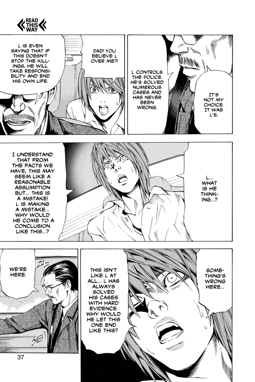 Read Death Note chapter 36 image 10 on Lezhin