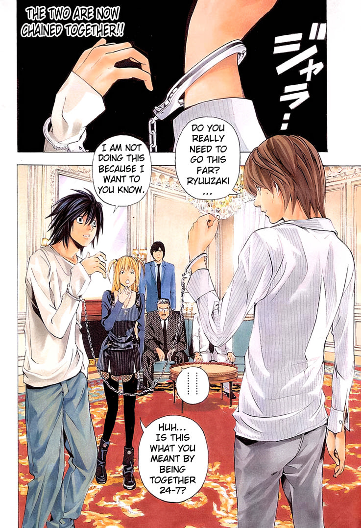 Read Death Note chapter 37 image 1 on Lezhin