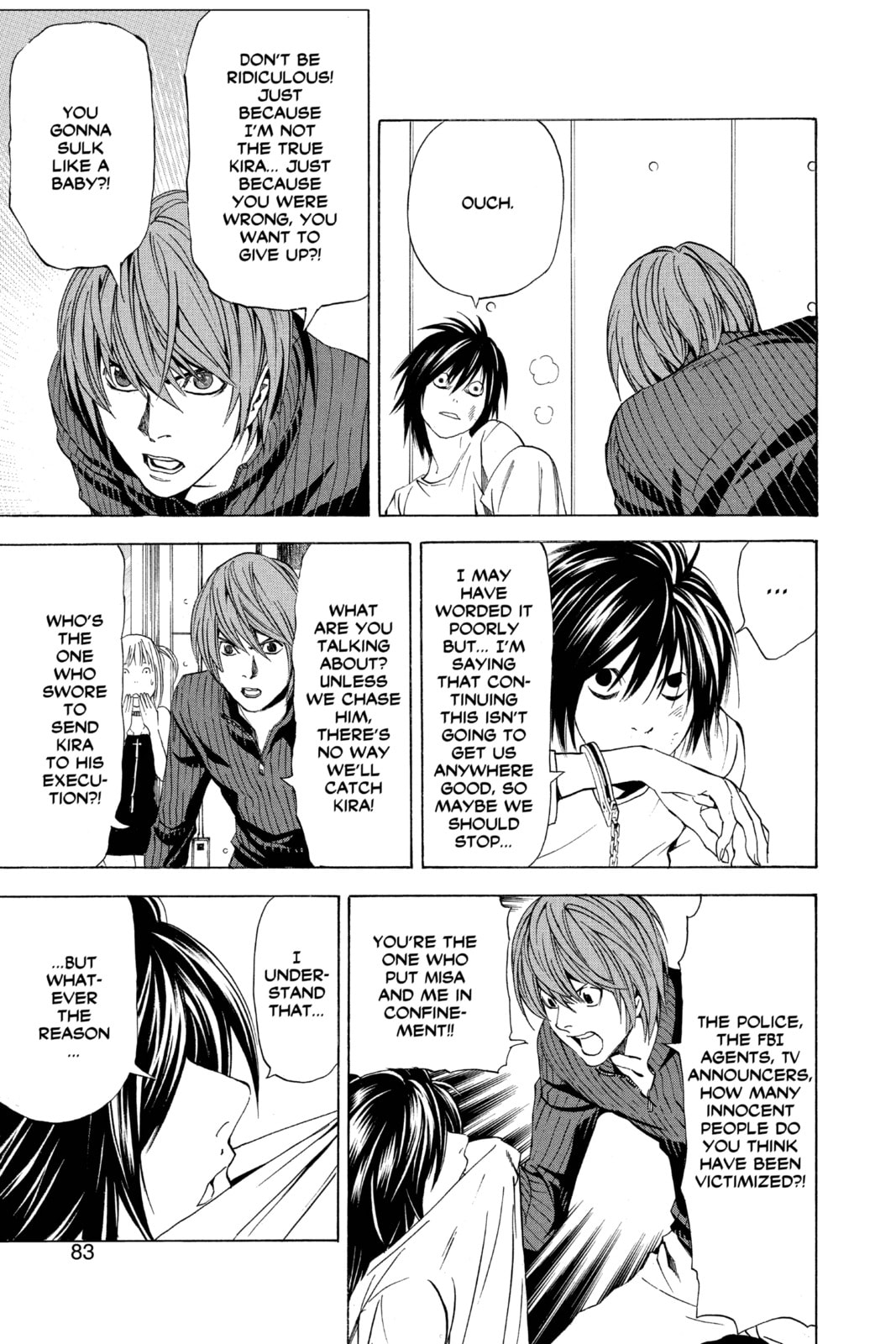 Read Death Note chapter 38 image 12 on Lezhin