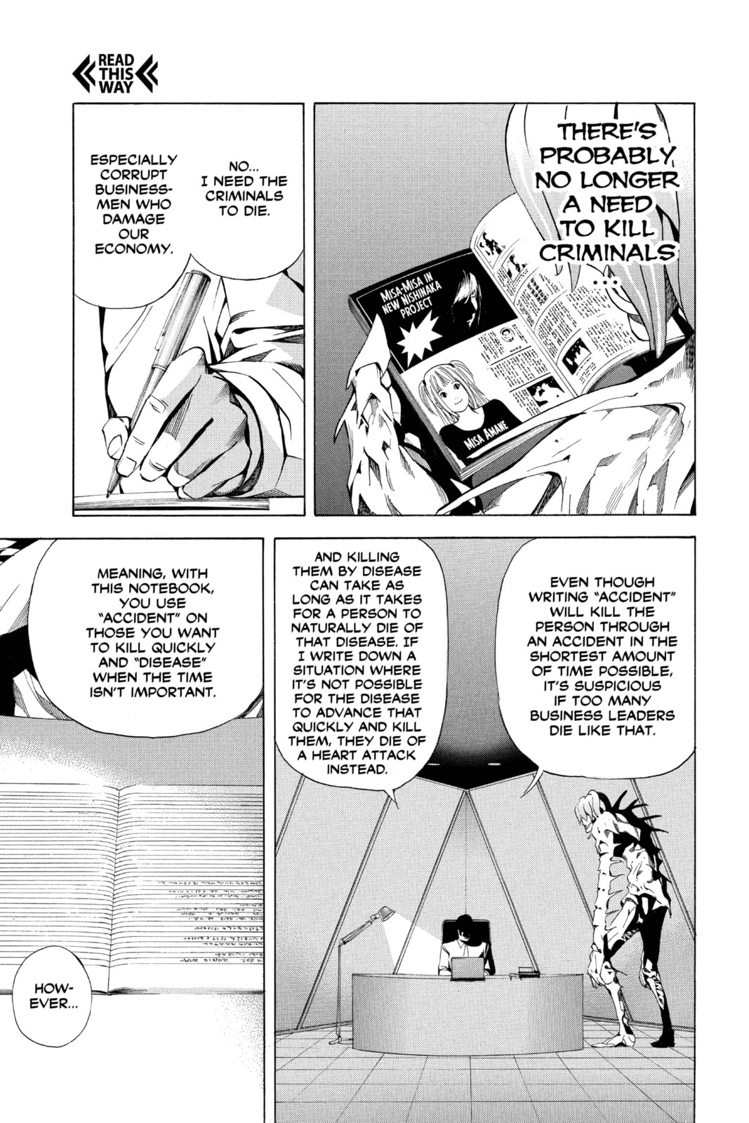 Read Death Note chapter 38 image 18 on Lezhin