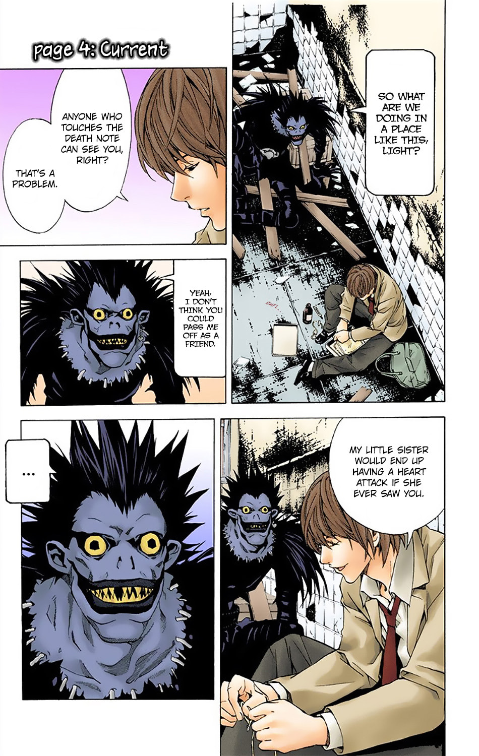 Read Death Note chapter 4.1 image 0 on Lezhin