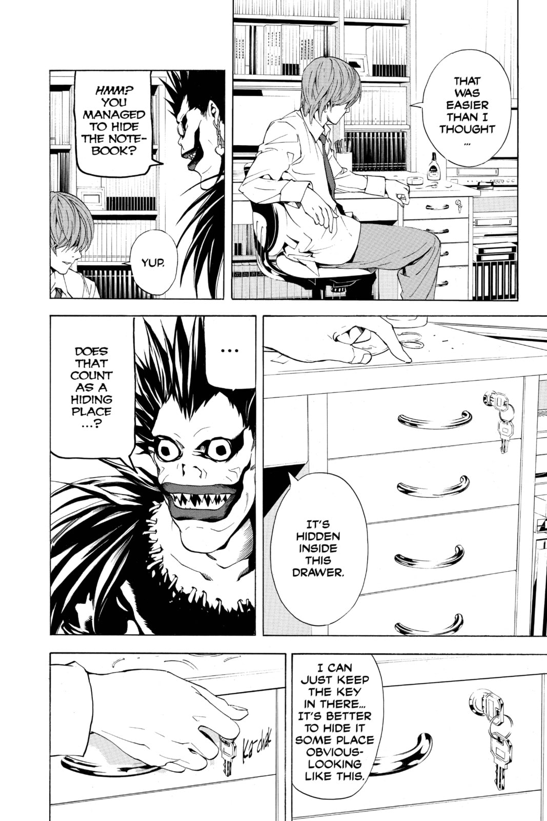 Read Death Note chapter 4 image 13 on Lezhin