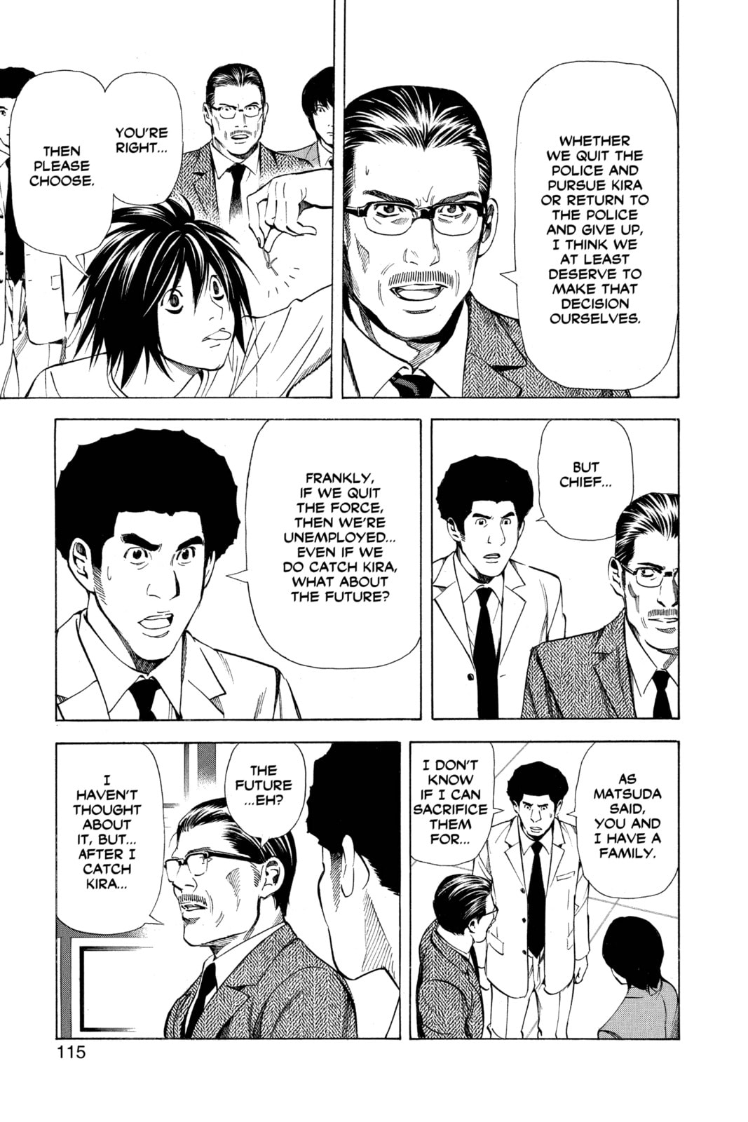 Read Death Note chapter 40 image 2 on Lezhin