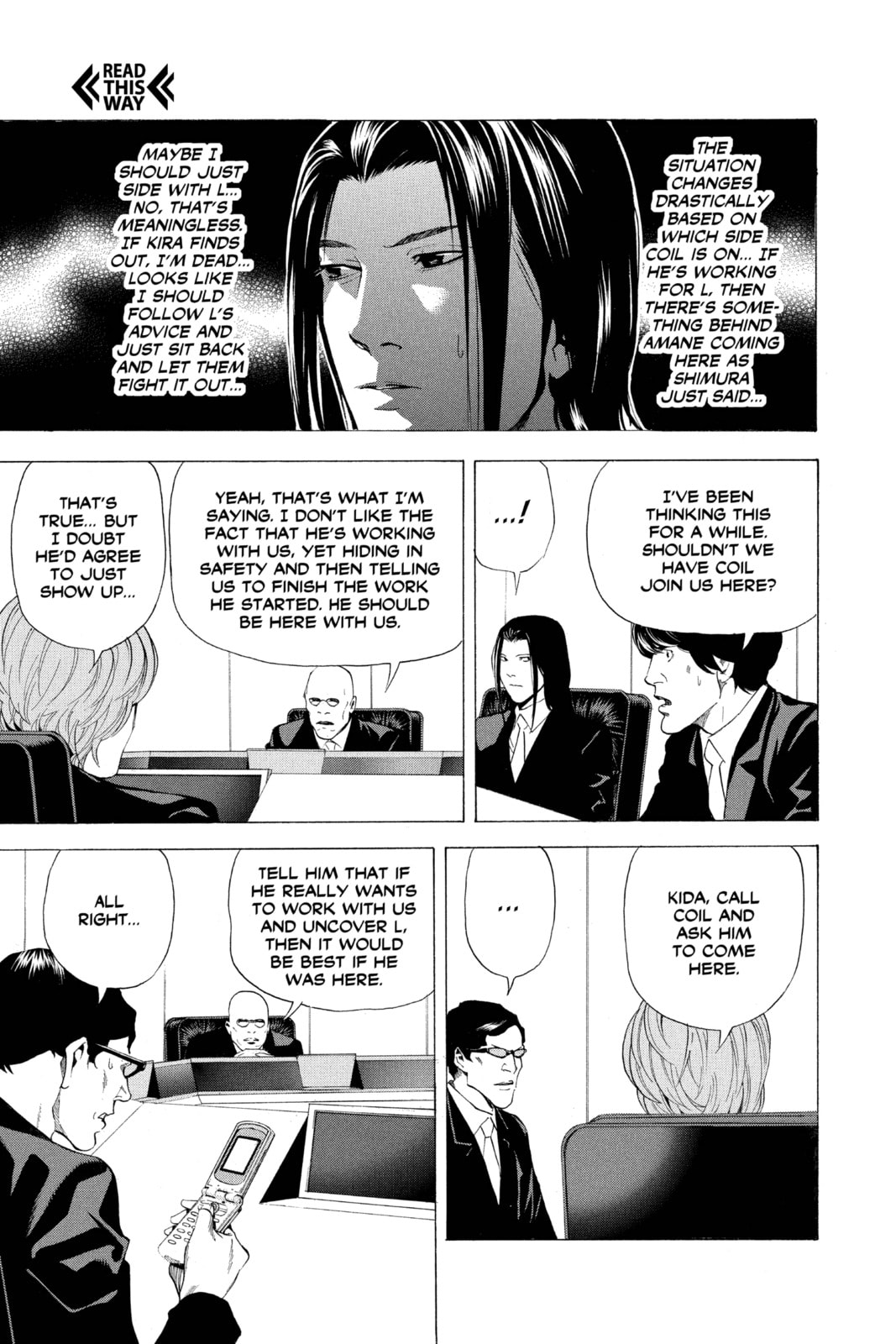 Read Death Note chapter 46 image 8 on Lezhin