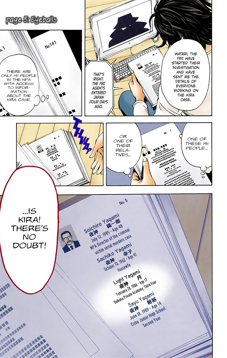 Read Death Note chapter 5.1 image 0 on Lezhin