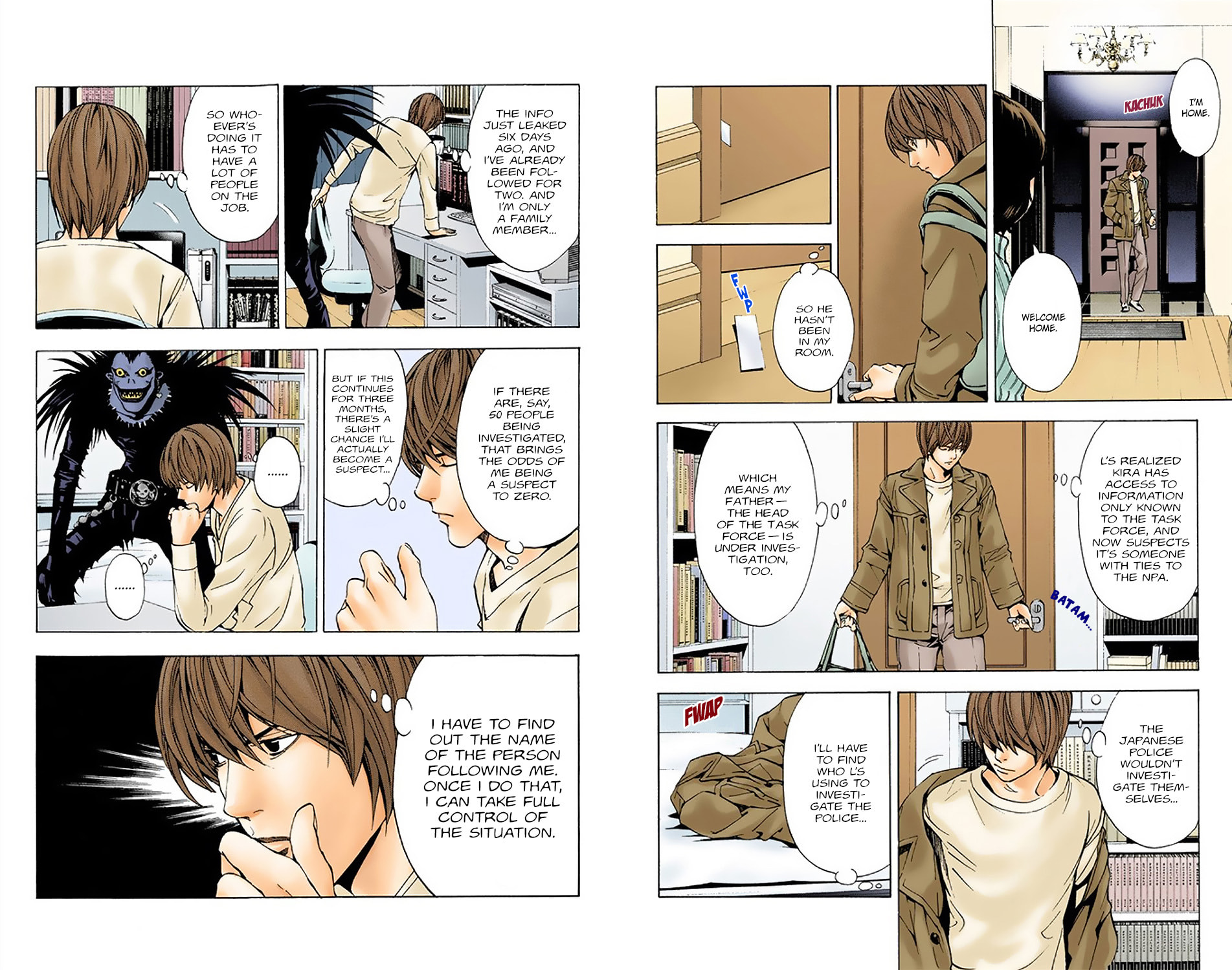 Read Death Note chapter 5.1 image 4 on Lezhin