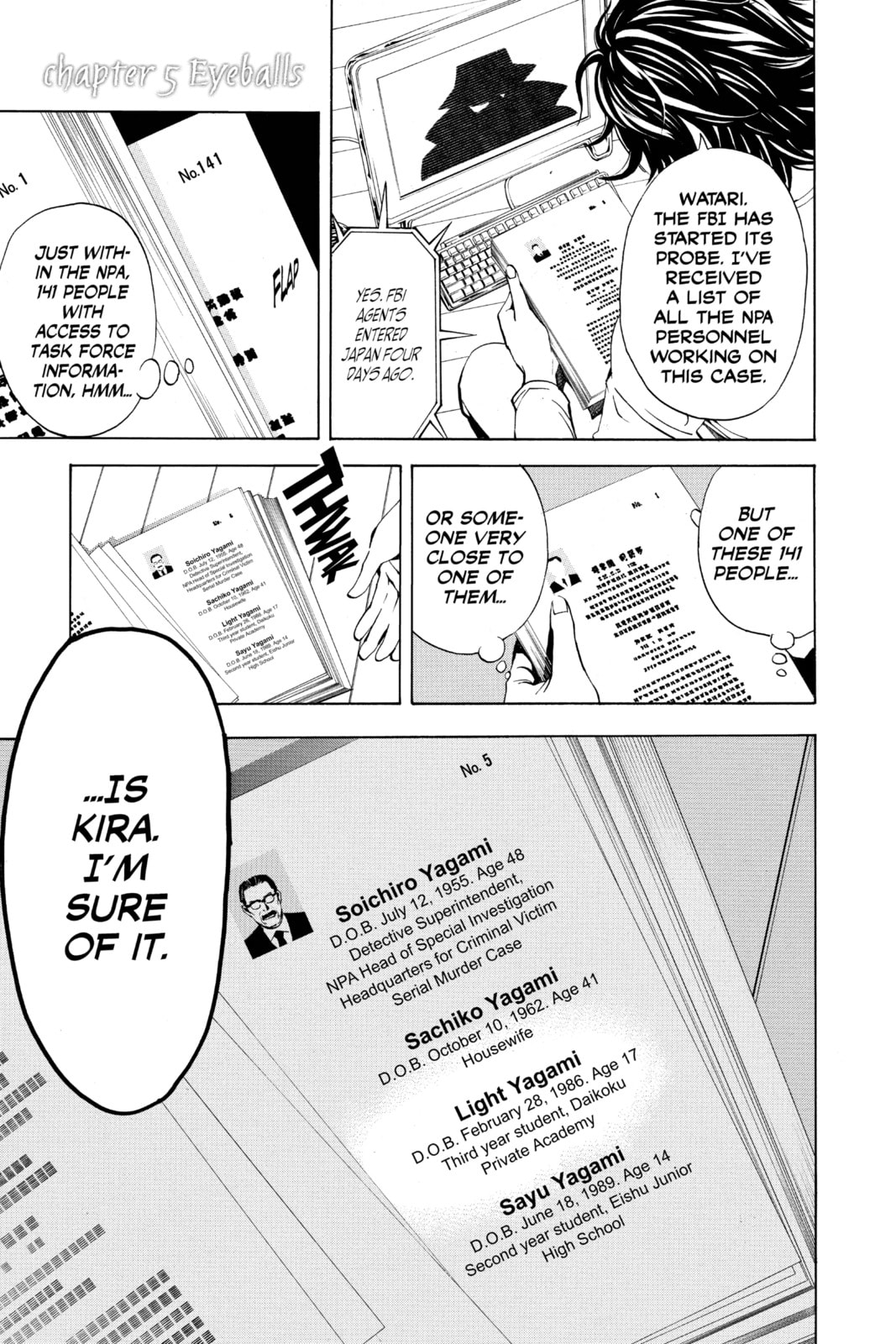 Read Death Note chapter 5 image 0 on Lezhin