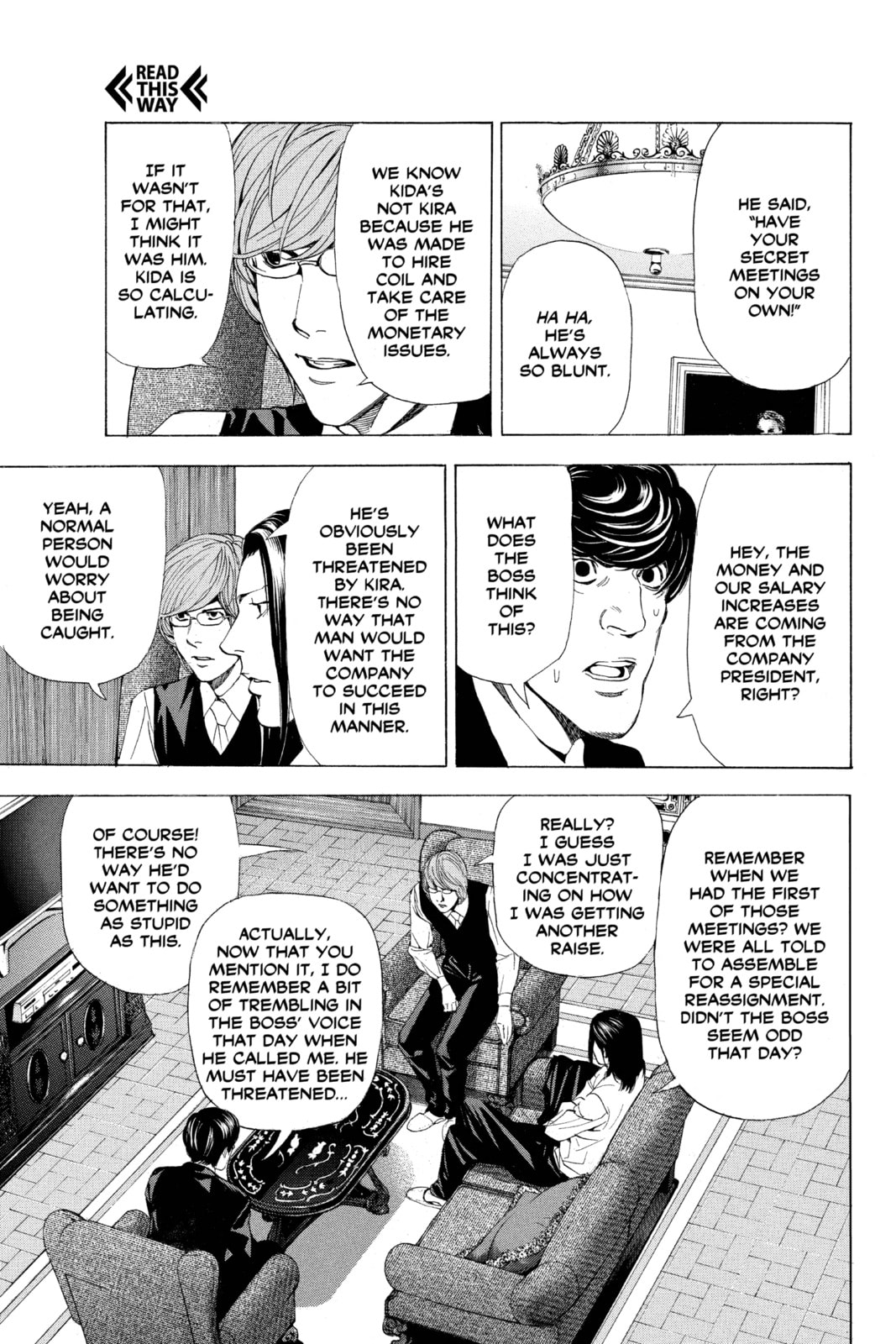 Read Death Note chapter 50 image 4 on Lezhin
