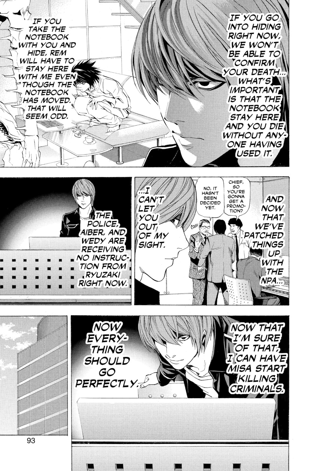 Read Death Note chapter 57 image 4 on Lezhin