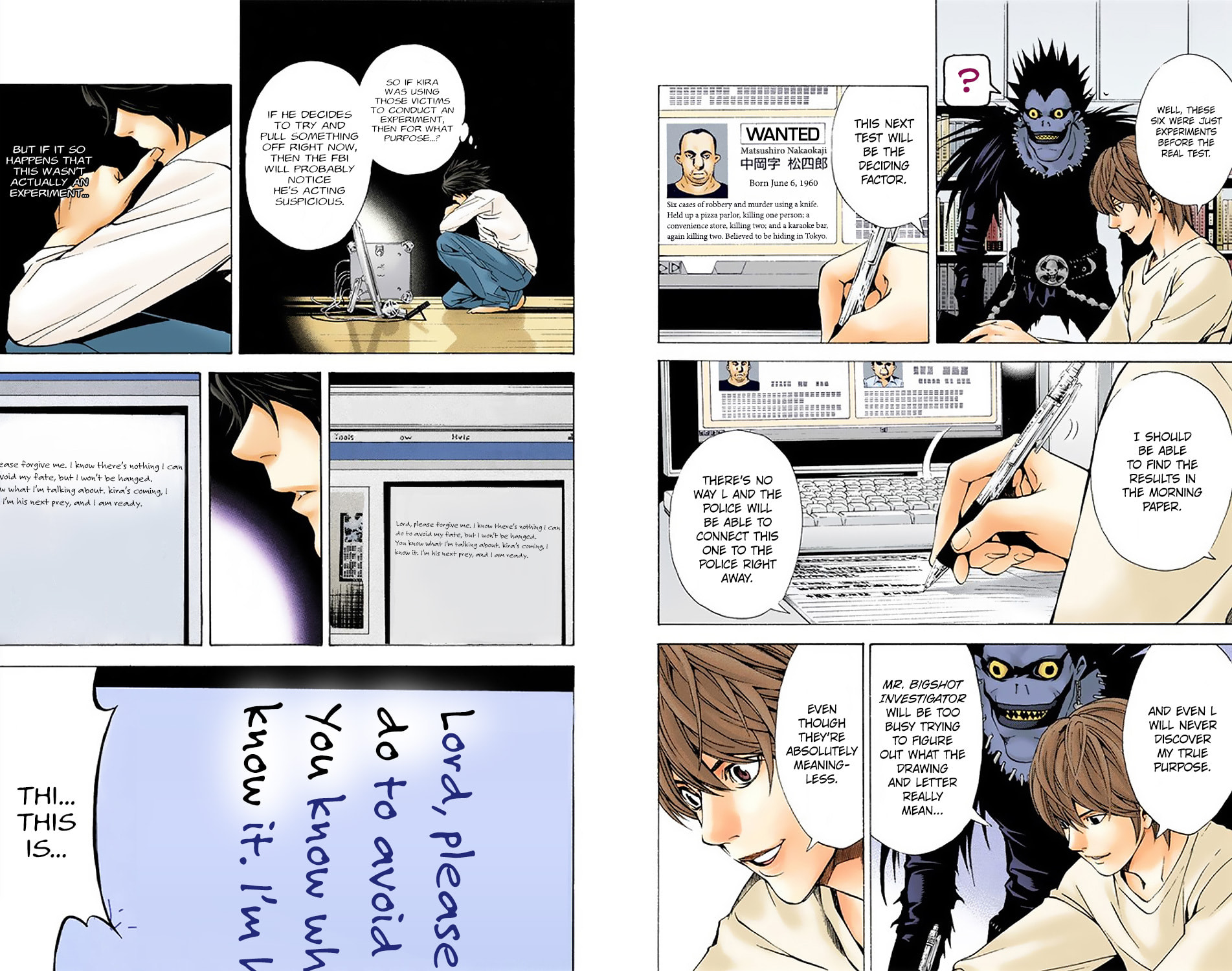 Read Death Note chapter 6.1 image 9 on Lezhin