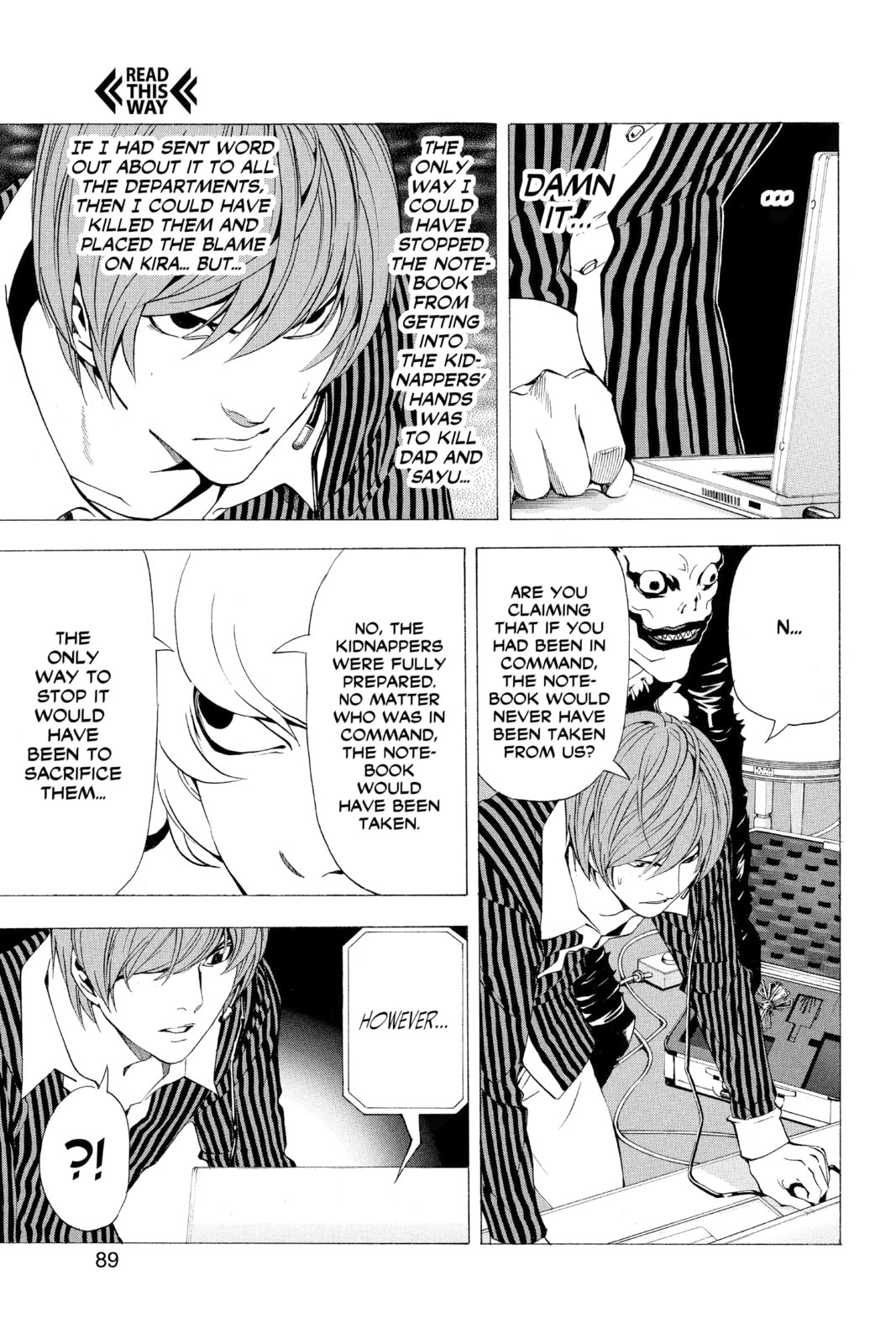 Read Death Note chapter 65 image 12 on Lezhin