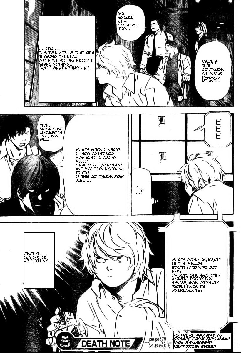 Read Death Note chapter 79 image 18 on Lezhin