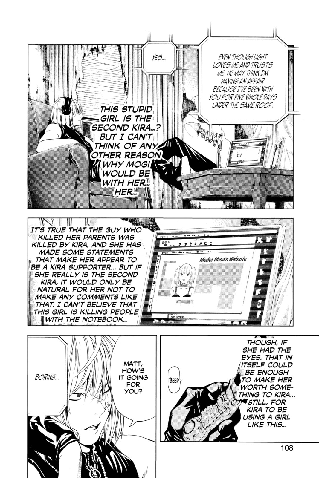 Read Death Note chapter 85 image 1 on Lezhin