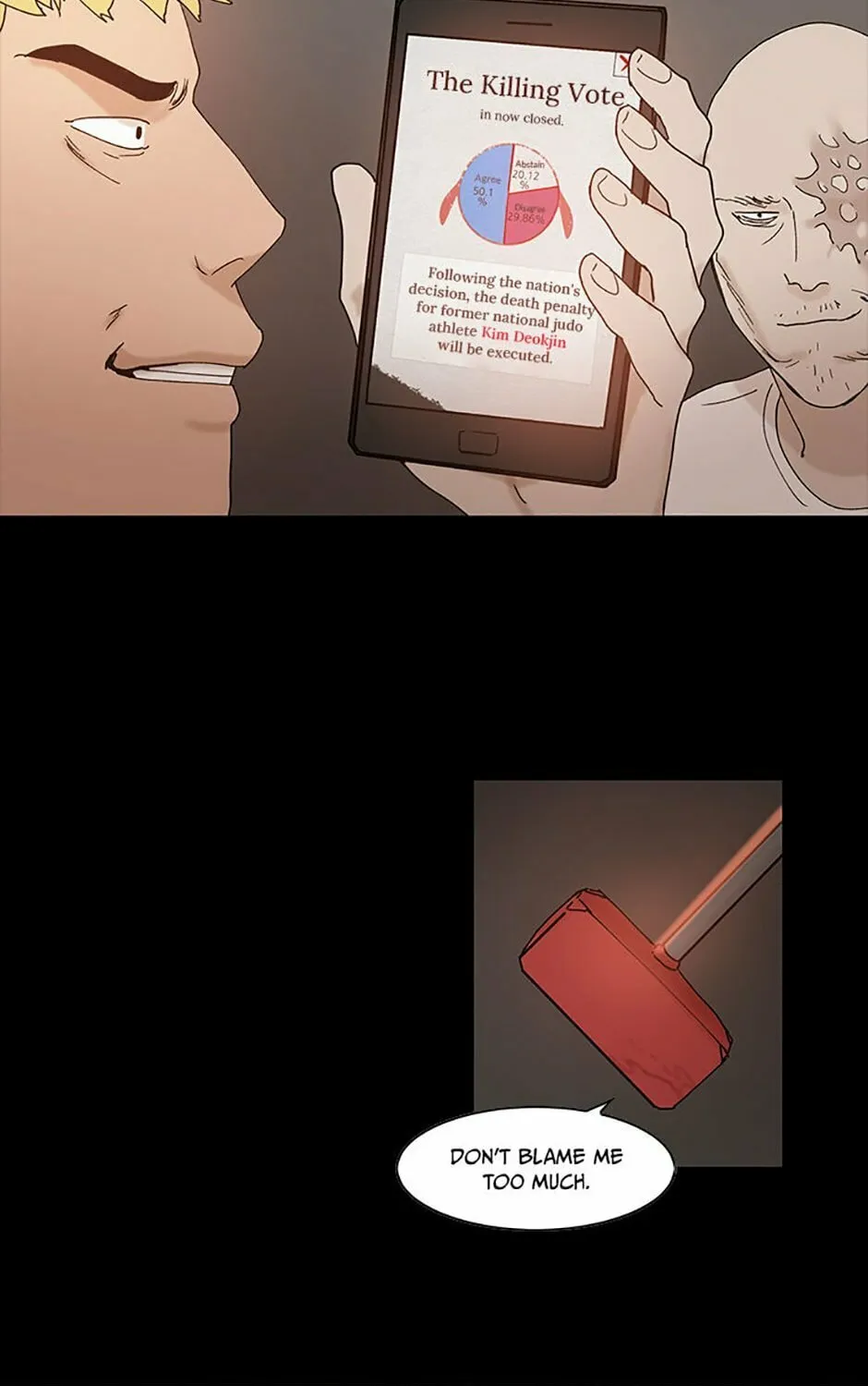 Read Death Penalty Vote chapter 49 image 2 on Lezhin