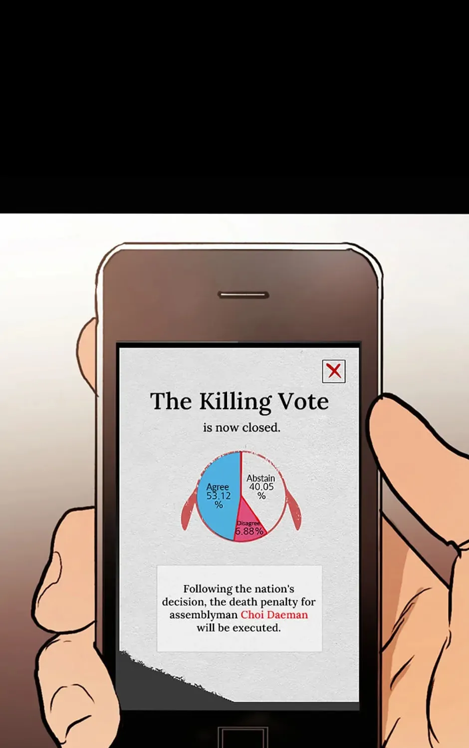 Read Death Penalty Vote chapter 52 image 2 on Lezhin