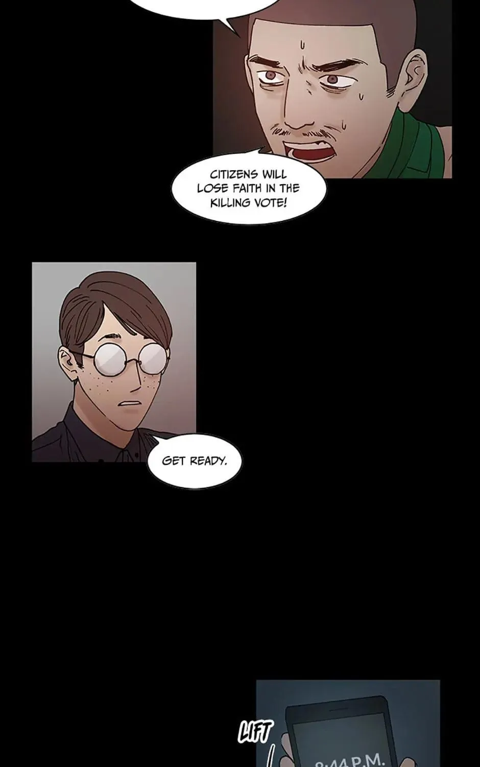 Read Death Penalty Vote chapter 54 image 28 on Lezhin