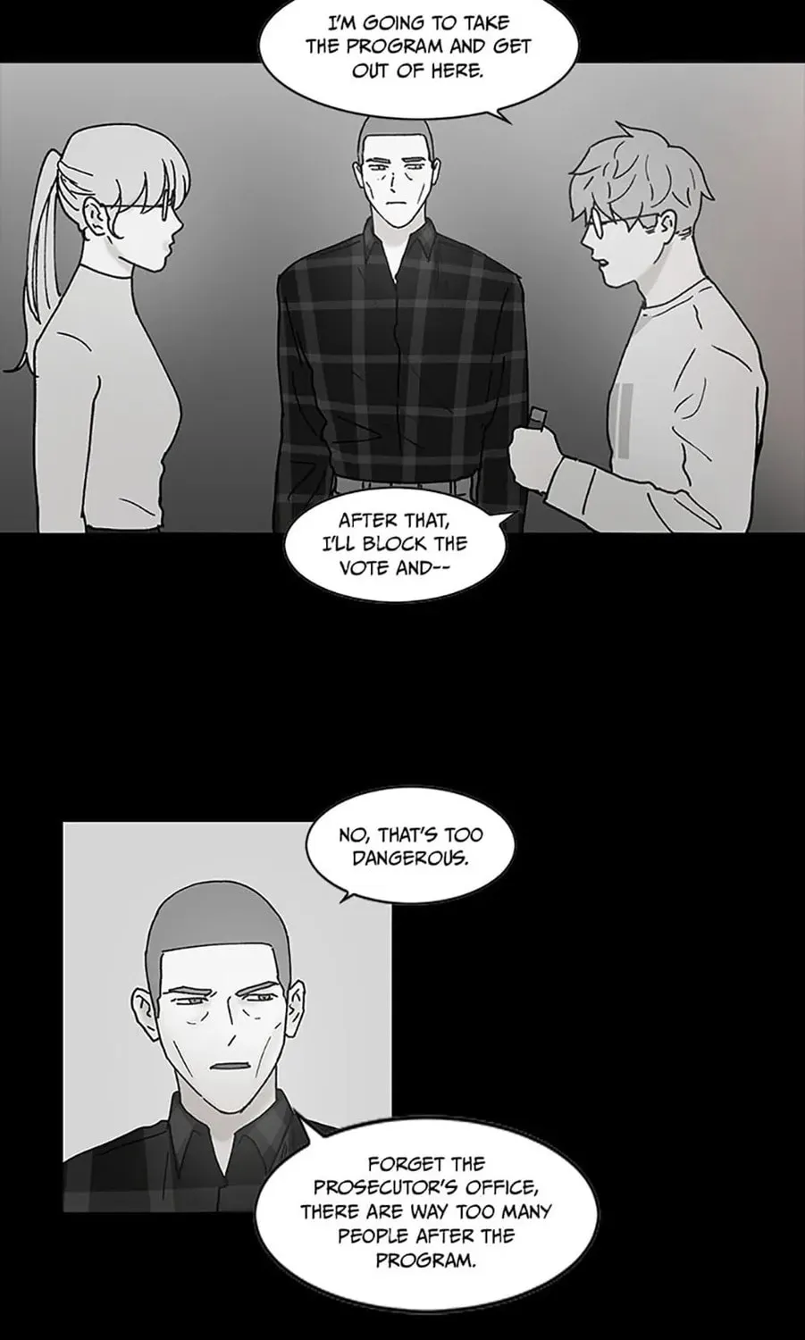 Read Death Penalty Vote chapter 59 image 44 on Lezhin