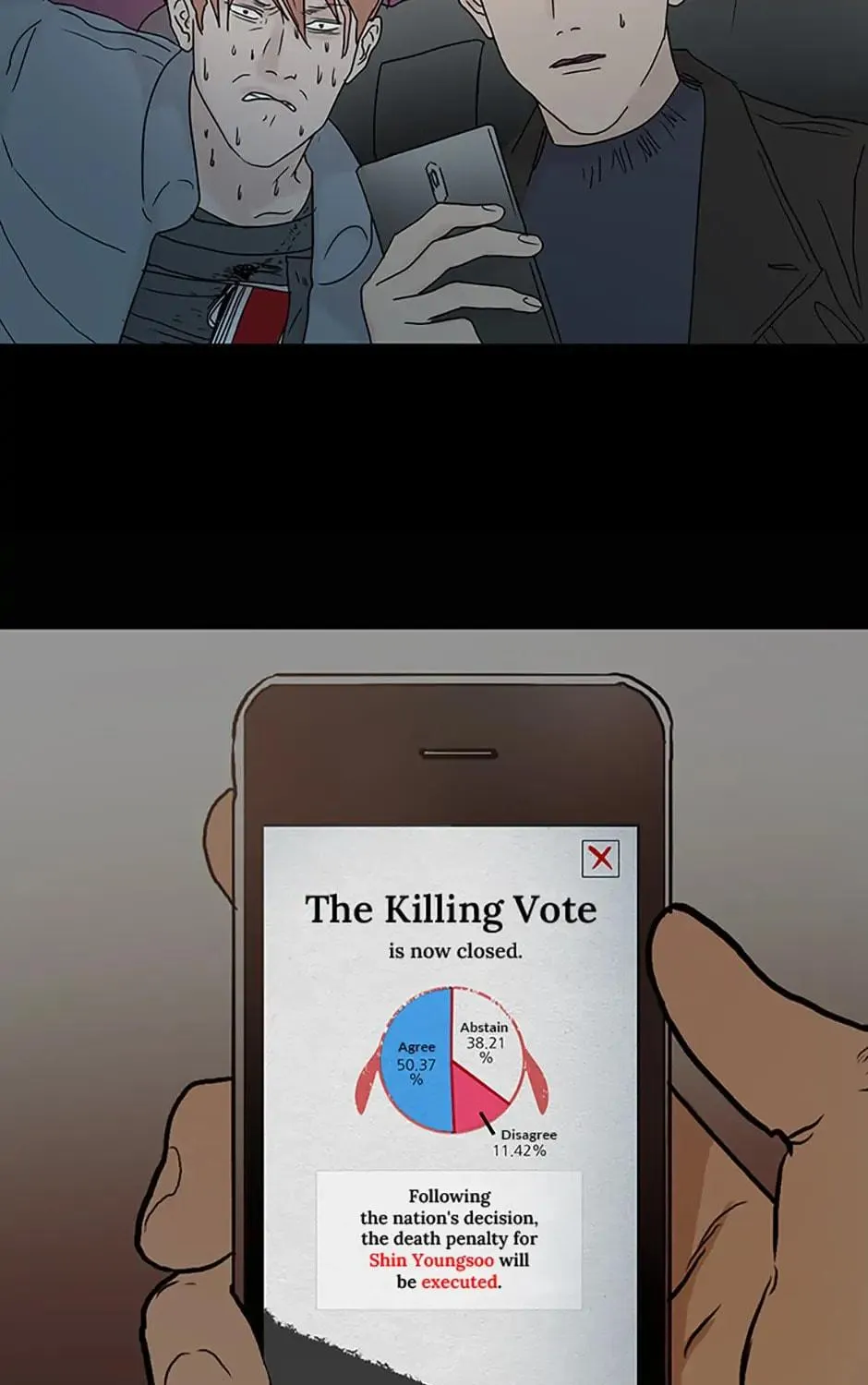 Read Death Penalty Vote chapter 8 image 22 on Lezhin