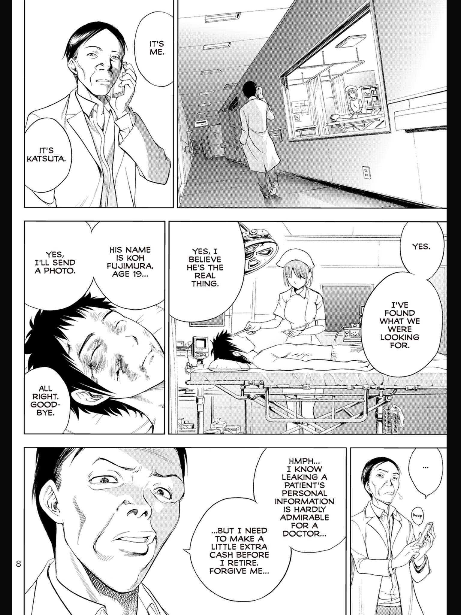 Read Deathopia chapter 1 image 8 on Lezhin