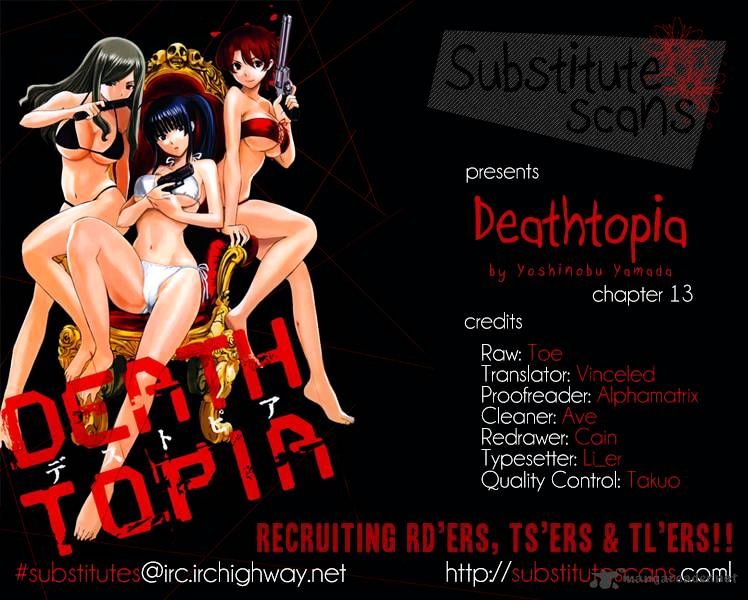 Read DEATHTOPIA chapter 13 image 0 on Lezhin