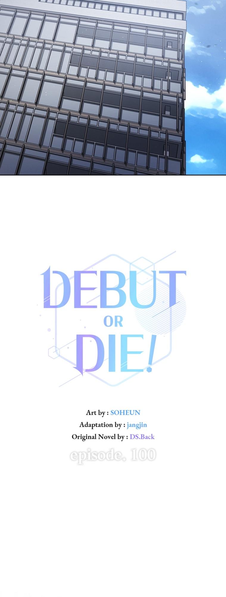 Read Debut or Die! chapter 100 image 5 on Lezhin